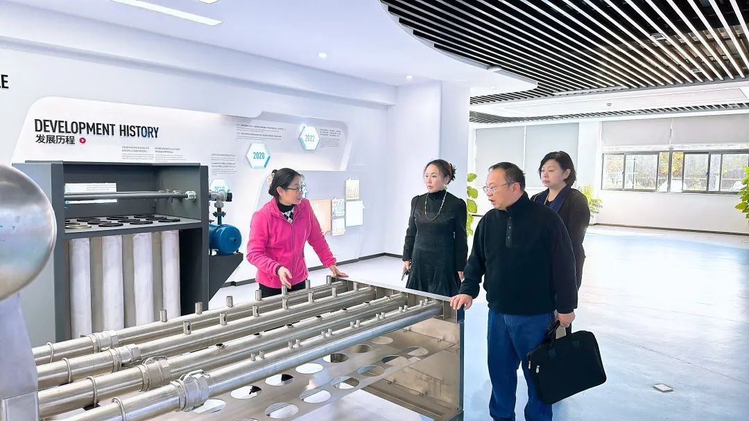 蘇州市政協(xié)喻敏毅、吳嘉元委員蒞臨我司考察調(diào)研插圖