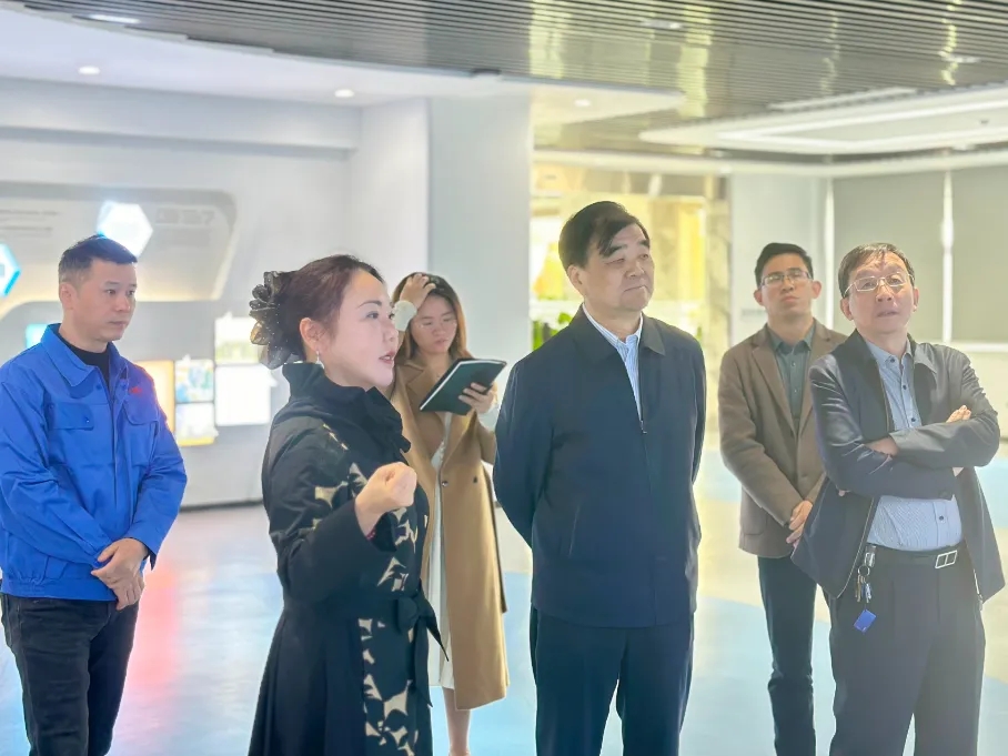 江蘇省環保產業研究會陳蒙蒙會長、陳志鵬副會長一行蒞臨協昌環保考察調研插圖2